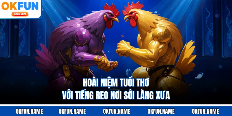 Hoài niệm tuổi thơ với tiếng reo nơi sới làng xưa