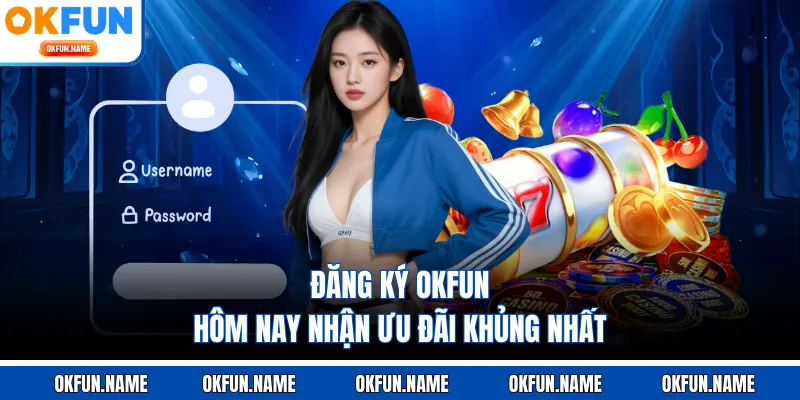 Đăng ký OKFUN hôm nay nhận ưu đãi khủng nhất